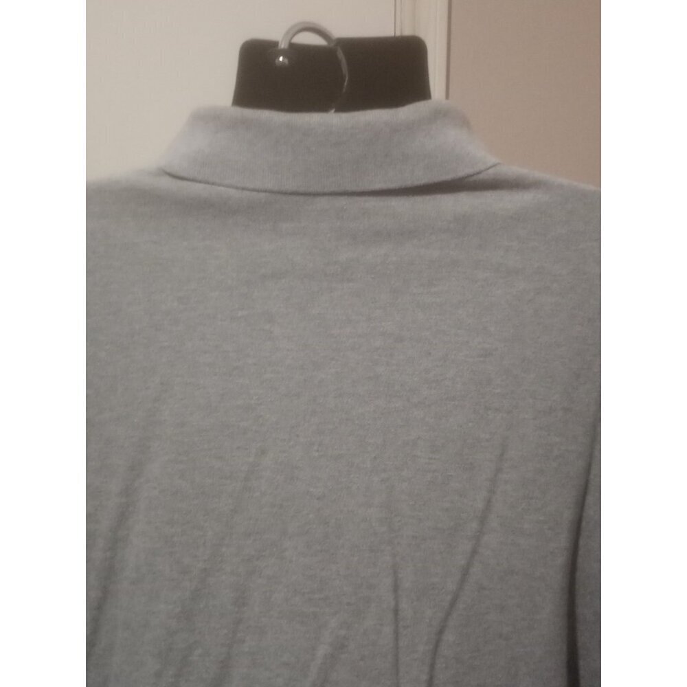 Polo Ralph Lauren Mens 3XB Gray Solid Knit Polo Shirt Short Sleeve 3X Big - Picture 8 of 12